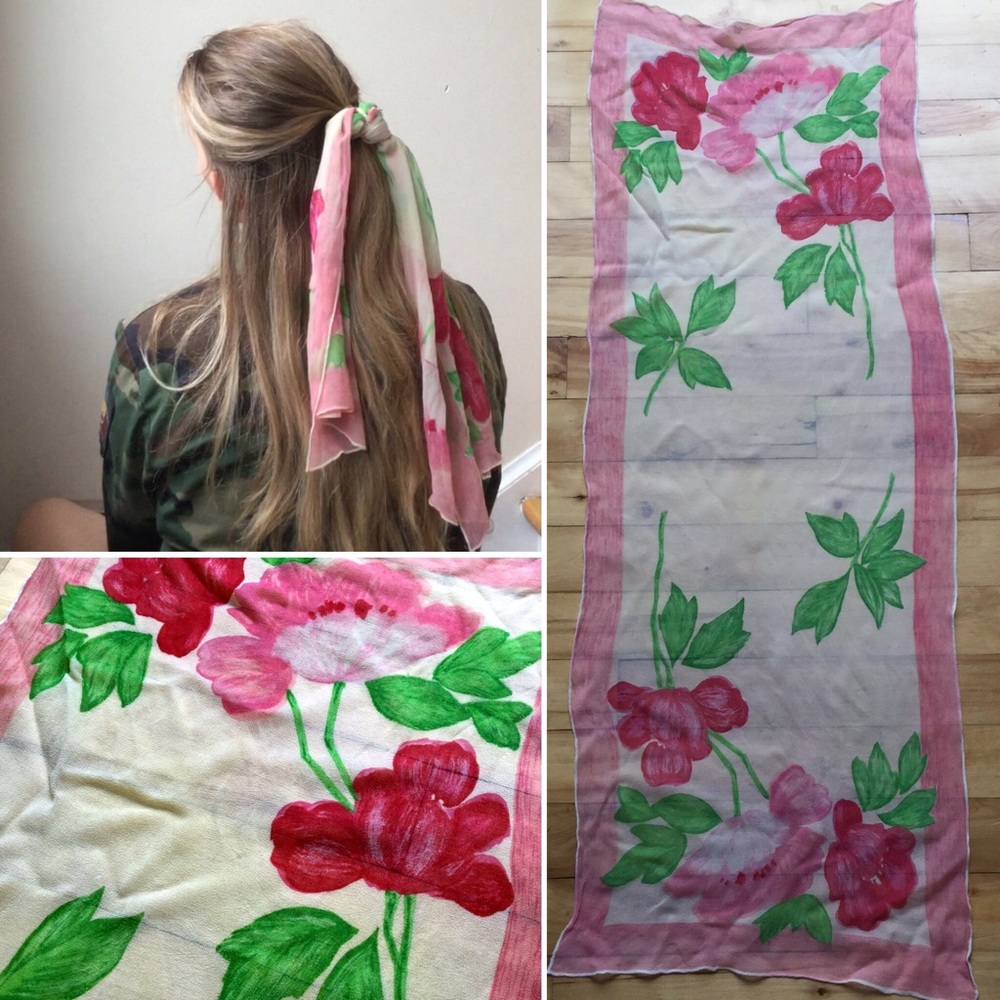 Vintage Silk Scarf